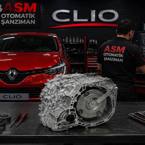 Renault Clio 1.0 Benzinli CVT Otomatik Şanzıman Tamir Bakım Revizyon Servisi