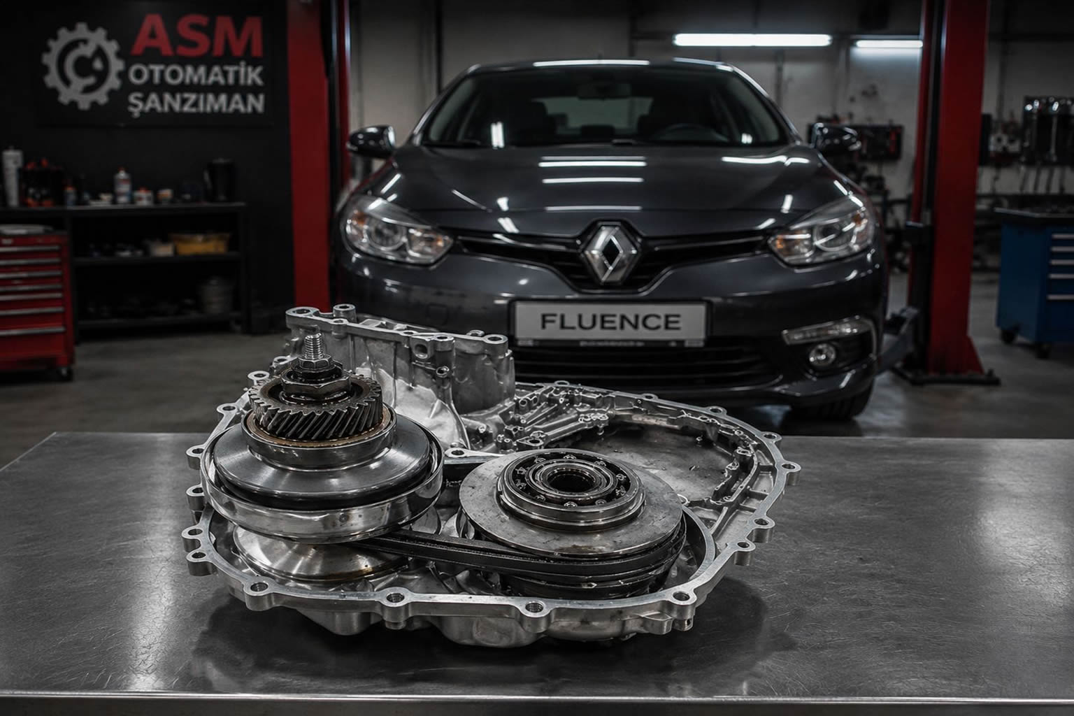 Renault Fluence 1.6 Benzinli CVT Otomatik Şanzıman Tamir Bakım Revizyon
