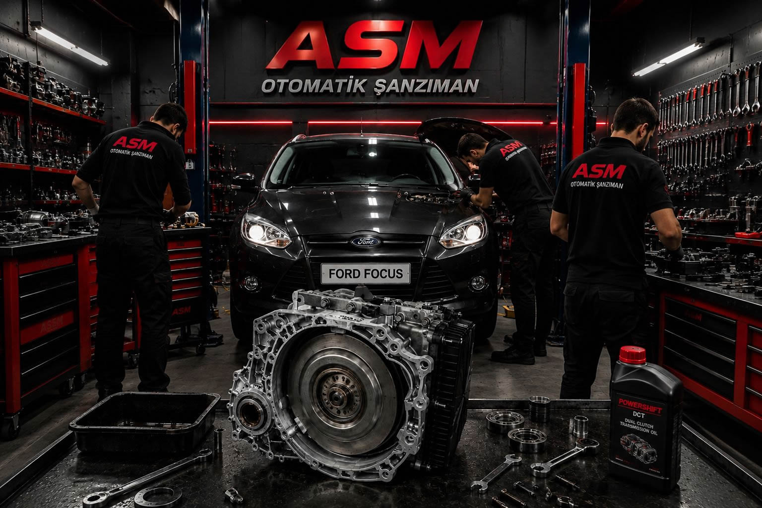 Ford Focus Otomatik Şanzıman Tamir Bakım Revizyon Servisi