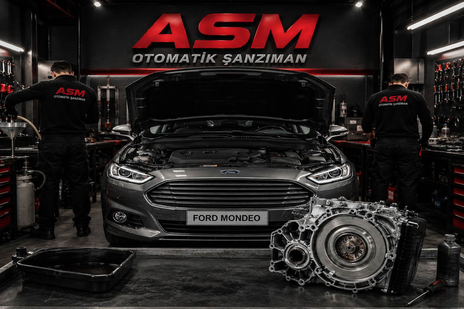 Ford Mondeo 2.0 Dizel Powershift Otomatik Şanzıman Tamir Bakım Revizyon