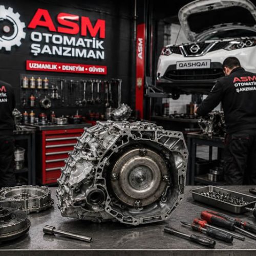 Nissan Qashqai 1.6 Benzinli CVT Otomatik Şanzıman Tamir Bakım Revizyon Servisi