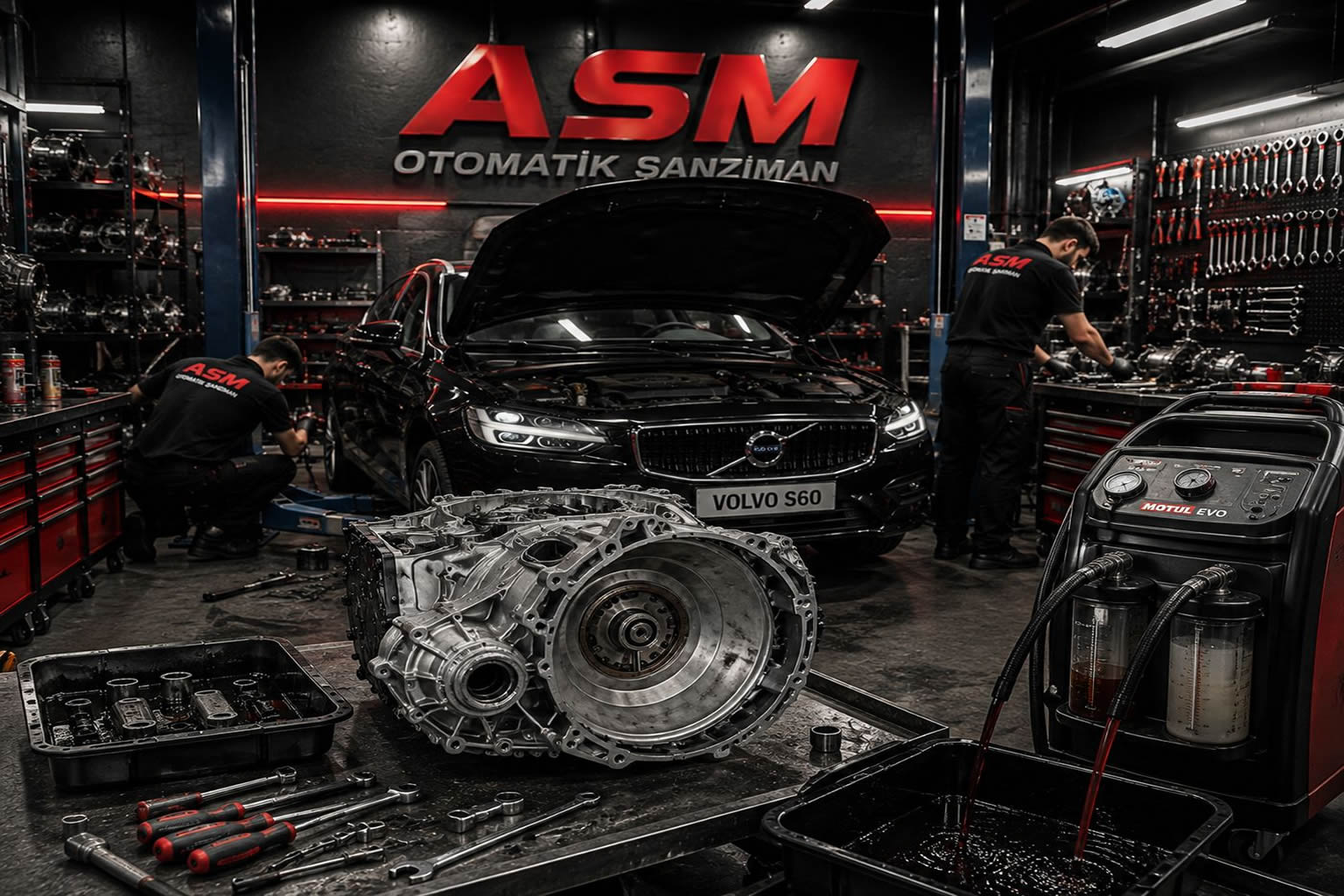 Volvo S60 Powershift  Otomatik Şanzıman Tamir Bakım Revizyon Servisi